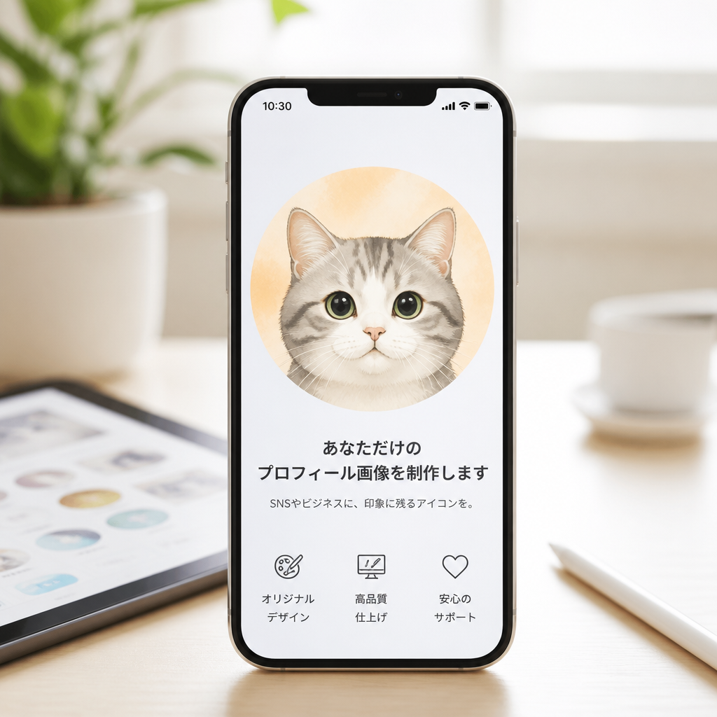 フォトリアル × プロフィール画