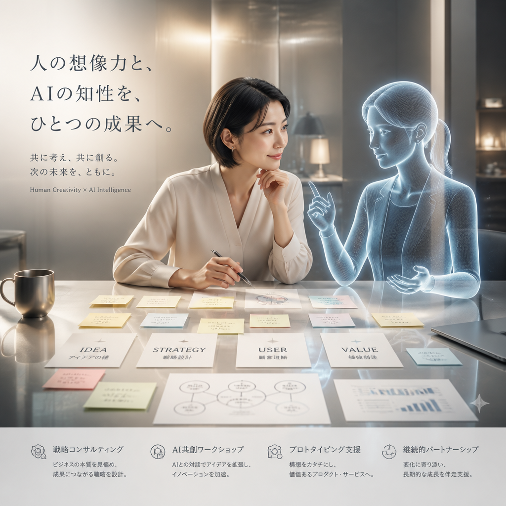 商品広告 × AIと人間の協働