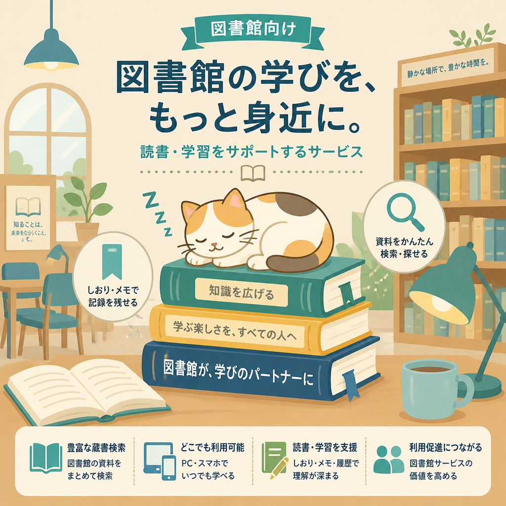 フラットベクター × 猫