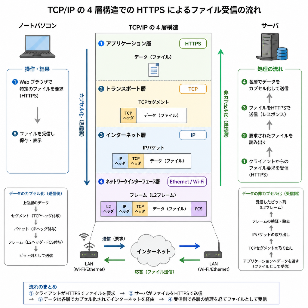 概念図 × 説明図(長)