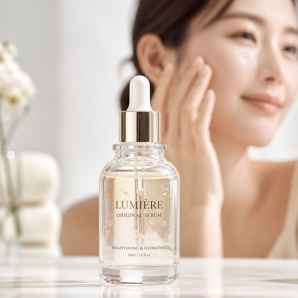 フォトリアル × 美容液広告