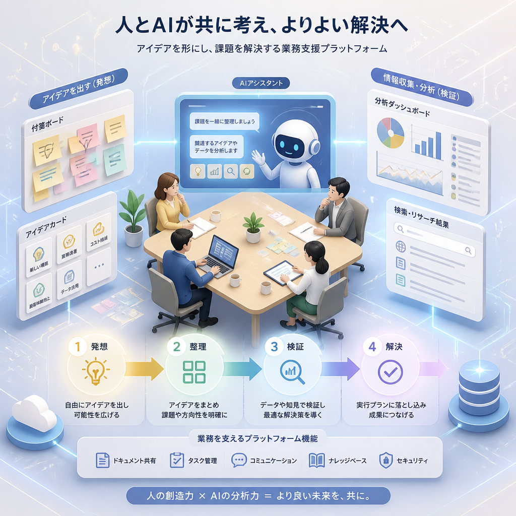 3D図解 × AIと人間の協働