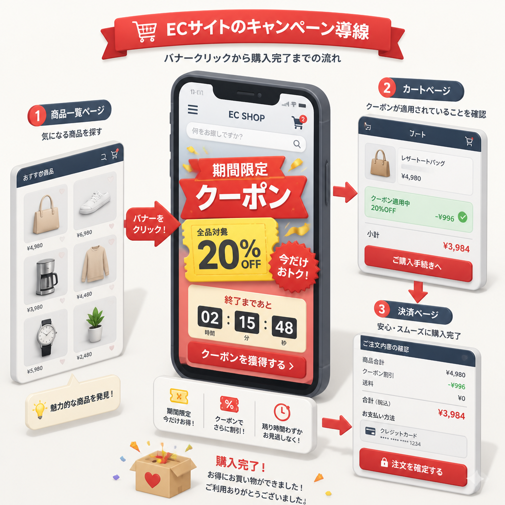 3D図解 × 期間限定クーポン